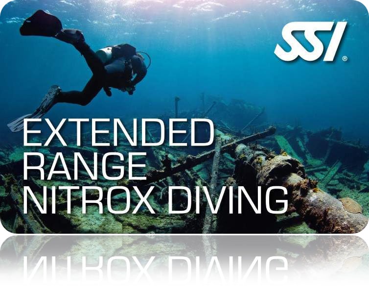 Zertifitierungskarte SSI Extended Range Nitrox